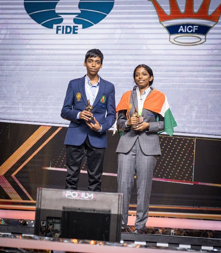 Vaishali Rameshbabu, India Chess, FIDE Women's Grand Swiss, GM Praggnanandhaa