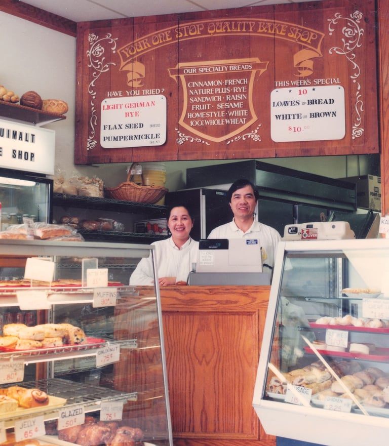 Esquimalt Bake Shop Owners