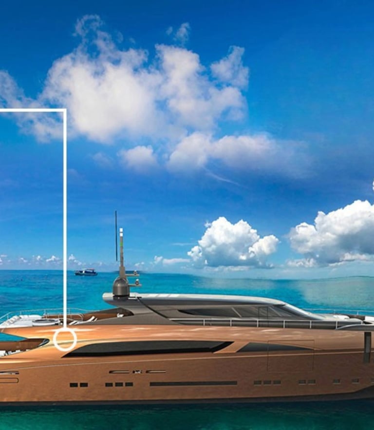 Nuancier de covering bateau