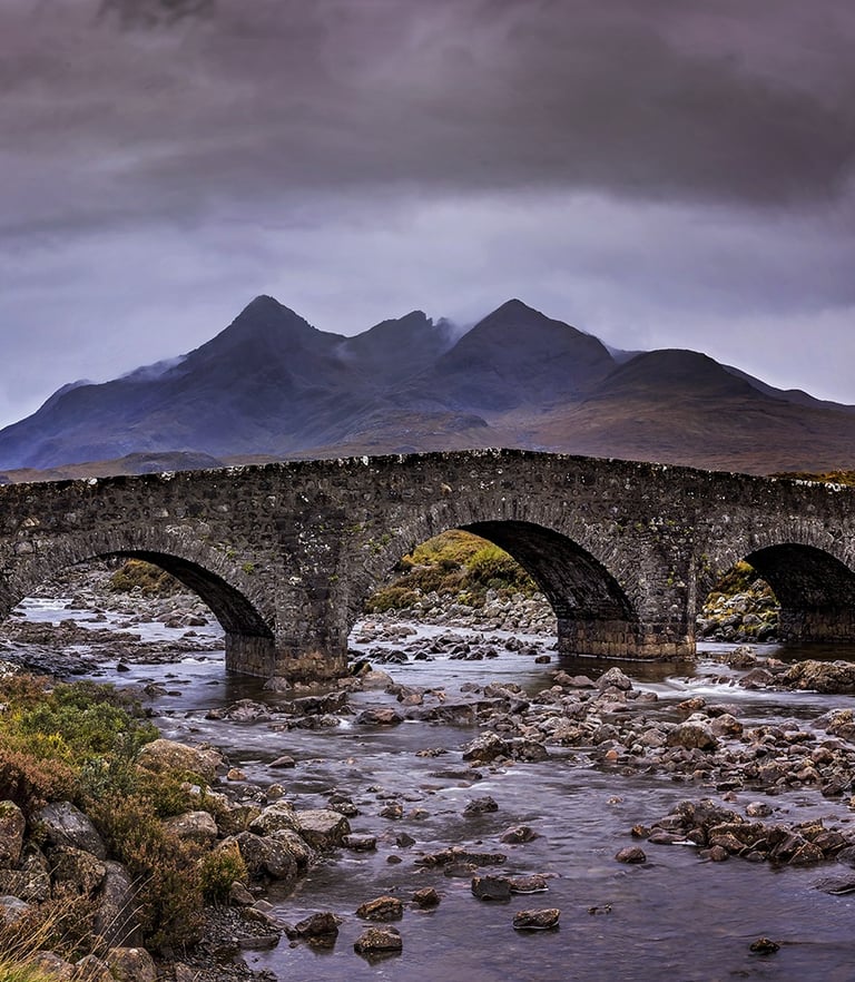 Sligachan old bridge workshop photograph