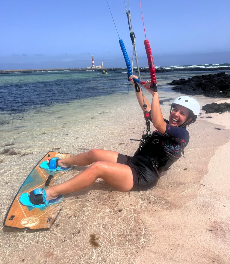 The smiles this girl had was something else