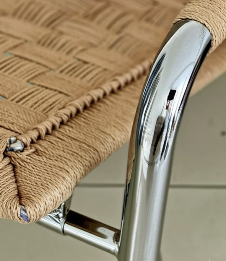 Thonet b35 restauración con papel Kraft