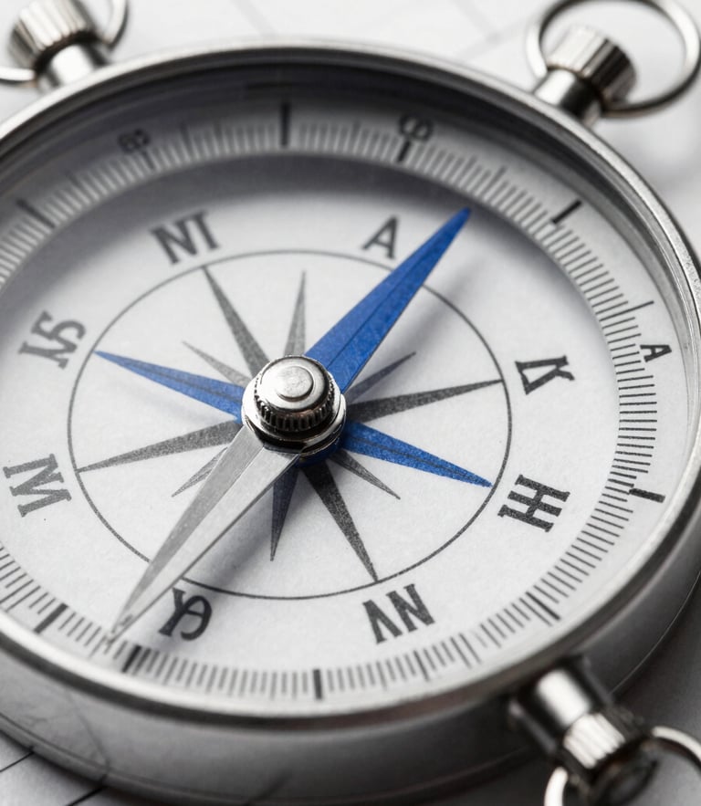 Extreme macro shot of a compass drawing a mathematically precise circle on grid paper, sharp graphite lines, blueprint blue ink accents, stark directional studio lighting