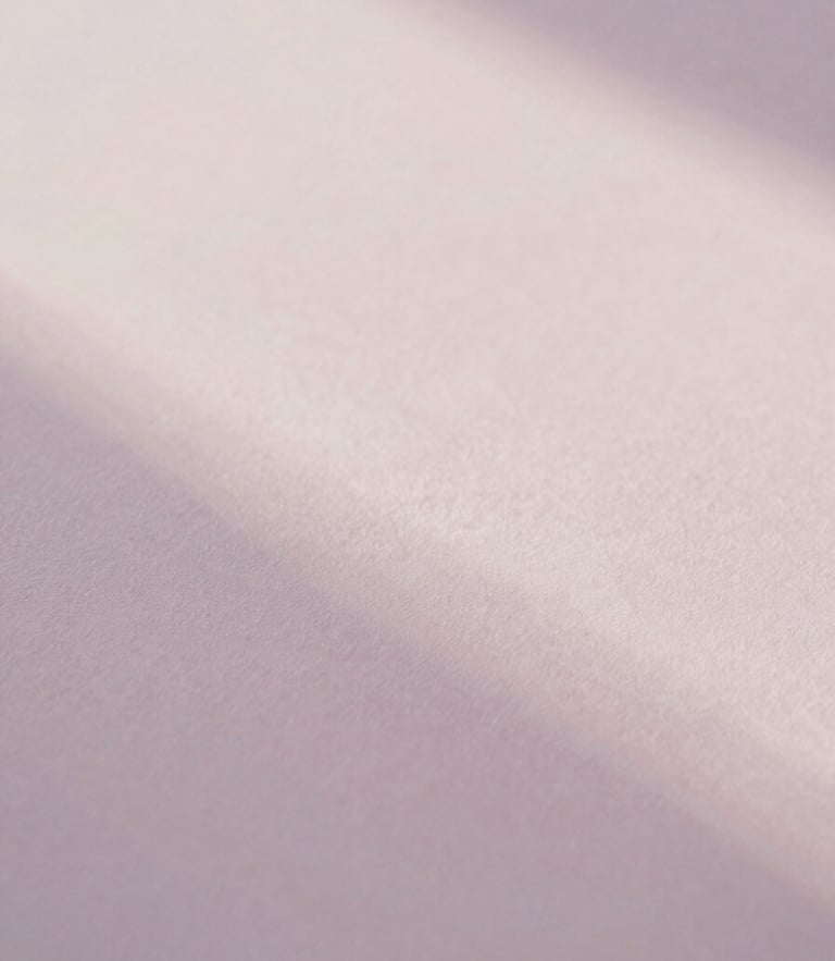 Abstract light play on textured paper, soft diffused morning light, pale pastel tones, shallow depth of field, 35mm