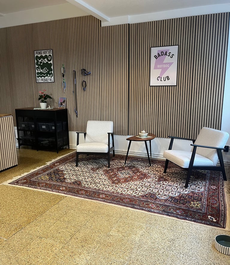 Innenansicht der Maulkorbberatung Hannover