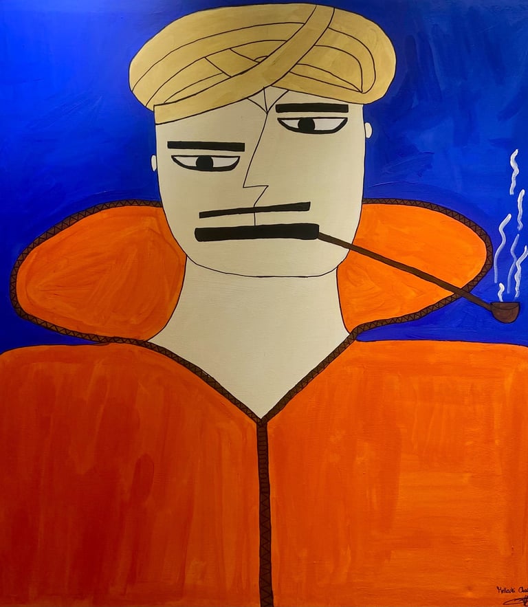 Sbessi Men de Mellouki chaimaa cubisme marocain