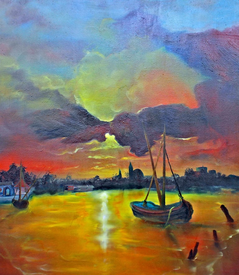 Bucht vor Venedig
