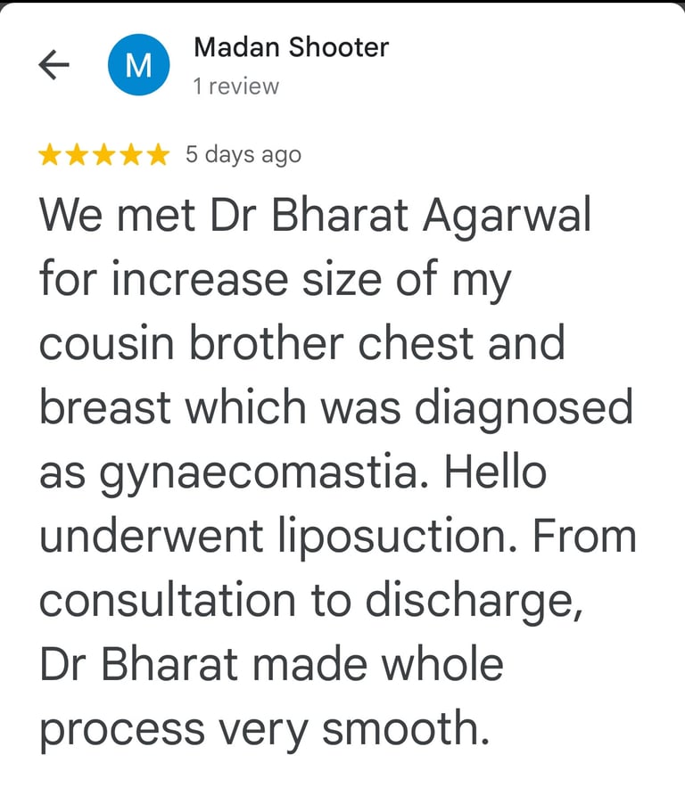 Best plastic surgeon in Udaipur Dr. Bharat Agarwal consulting patient for liposuction aesthetic treatment