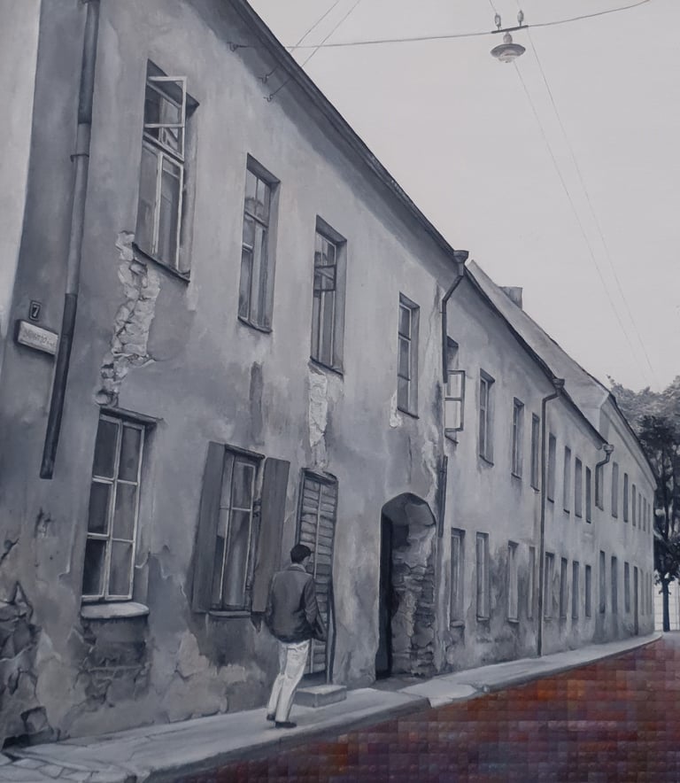 Rebeka Bruder oil painting