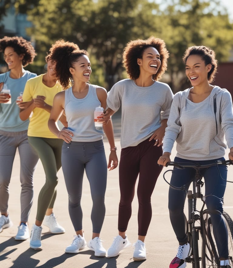 A cozy flat lay of women's stylish apparel with accessories and a gift box on a soft linen background.
