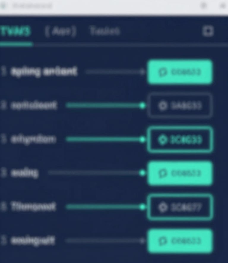 A high-tech, clean digital interface showing a data verification process. The visual features glowing teal lines connecting data points, symbolizing AI-driven enrichment and accuracy. The atmosphere is professional and sophisticated, incorporating #1A2633 and #3C8D7F.