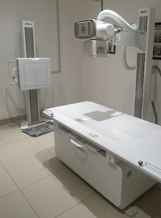 Equipo de radiografía convencional instalado con Memoria Analítica