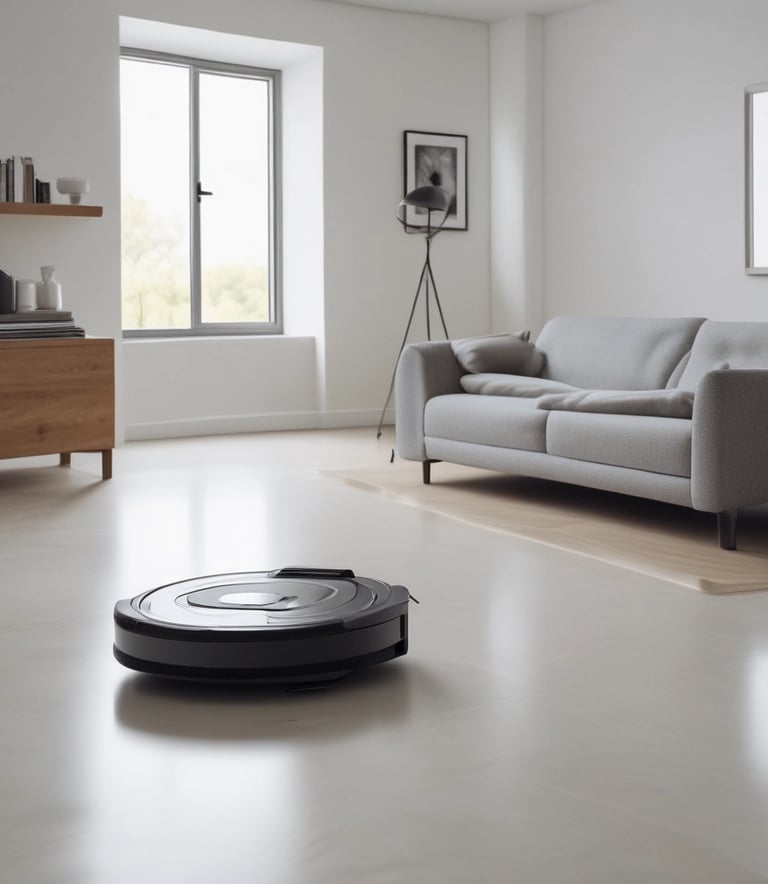 A variety of robotic devices showcased together in an appealing layout.