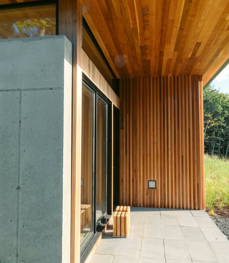 CLEAN HOME EXTERIOR, MID CENTURY MODERN STYLE HOME