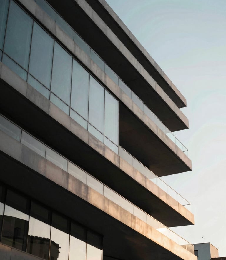 Concrete architecture representing trusted industry leaders.