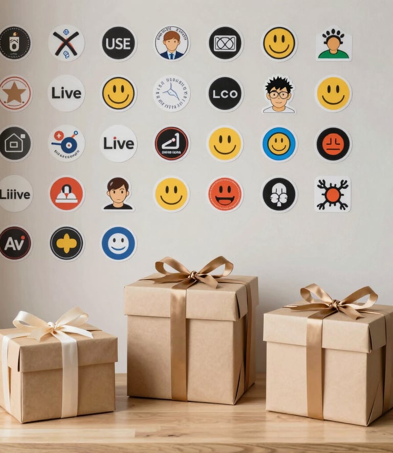 A close-up of a customized product showcasing intricate designs.