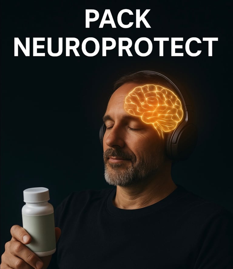 Pack Neuroprotect Optimiza la concentración, la memoria y protege tu salud cerebral.