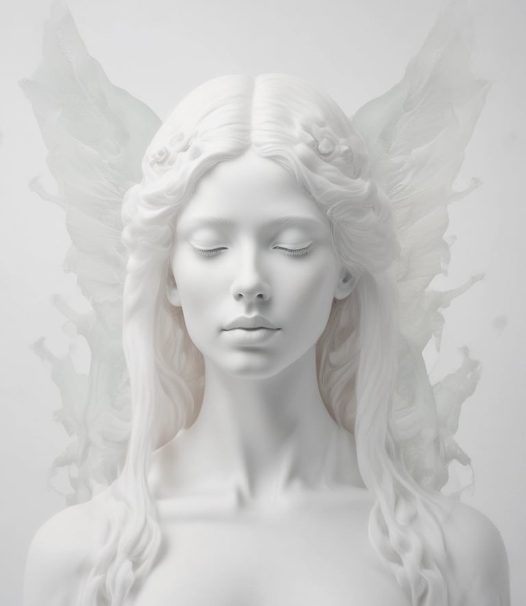 A close-up of a vibrant abstract painting with soft brush strokes and warm colors reflecting light and emotion.