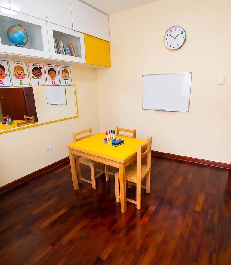 Espacio de atención especializada en neurodesarrollo infantil de NELA