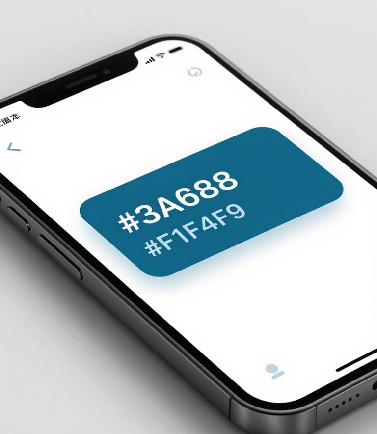 A close-up of a high-resolution smartphone screen showing a sophisticated, non-intrusive in-app notification with a clean UI, using a palette of #3A6B8F and #F1F4F9, reflecting a results-driven marketing tool.
