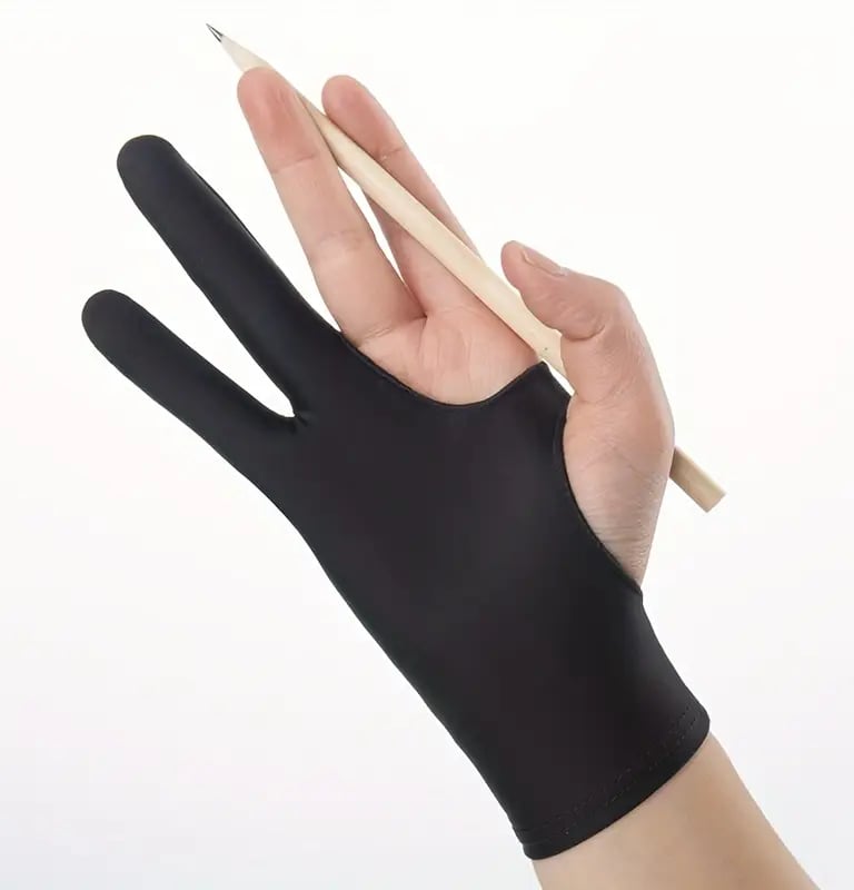 Guante para dibujante cómodo y talla unisex