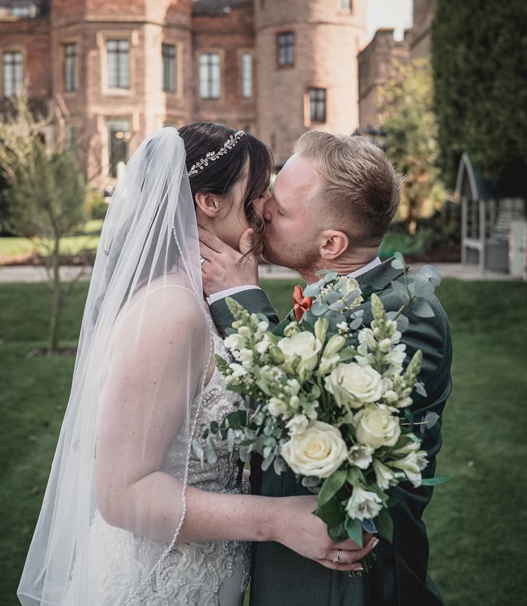 Wedding photographer working during ceremony in Leeds – documentary wedding photography by The Weddi