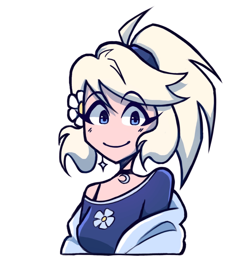 Cassylish spricht im Hörspiel "Existence -Das ewige Leben" .  Zeichnung von chaos.painter.