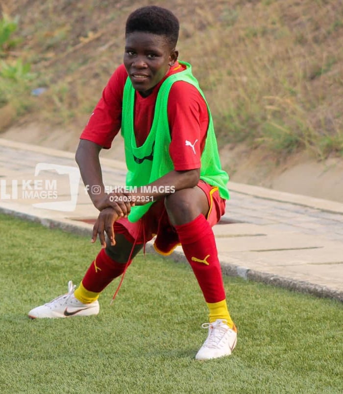 A post from Comfort Owusu, a football player for Hasaacas Ladies and Ghana national team(black princ