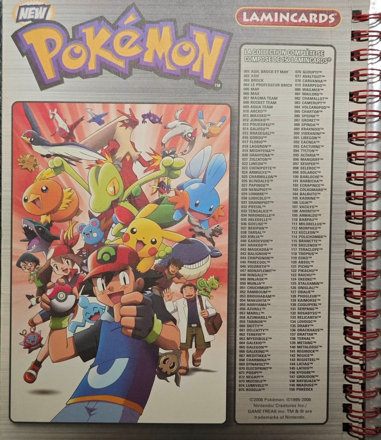 Classeur Lamincards Pokémon série 3 page 2