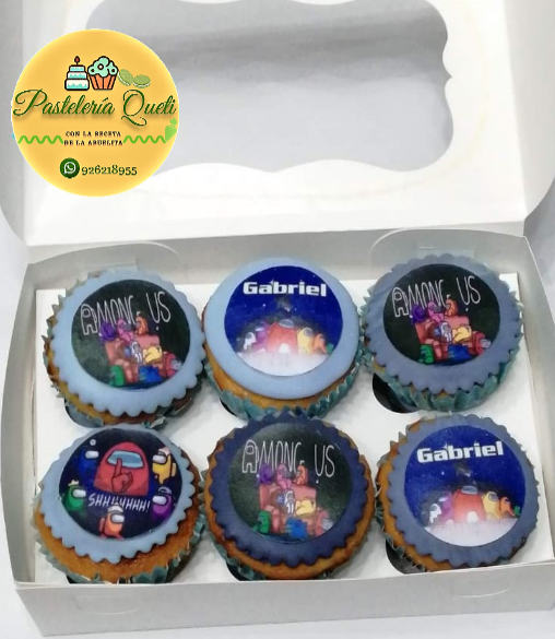 cupcake almendra manjarblanco pasteleria queti