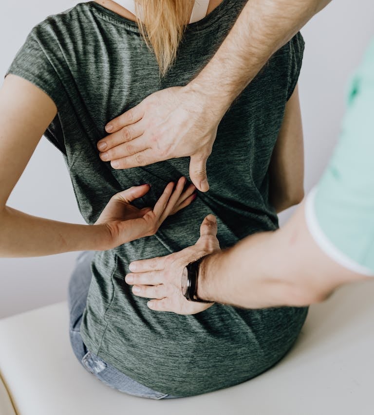Douleur sciatique liée à une hernie discale lombaire