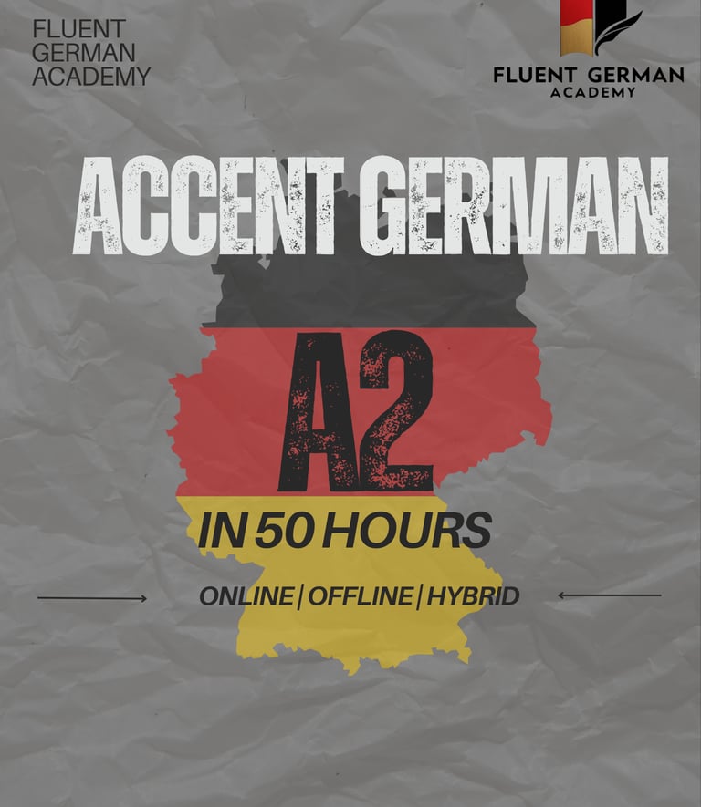 Best German Language Class Chennai A2 Level Poster