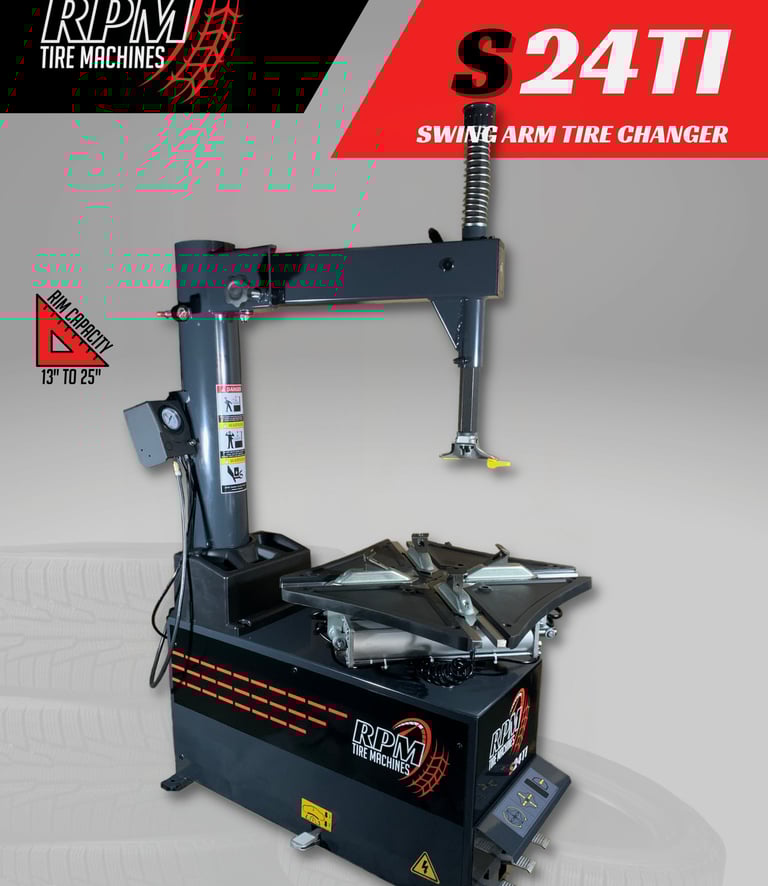 RPM S24TI Tire Changer
