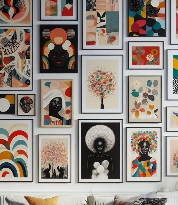 BLACK ARTWORK BY BLACK ARTIST