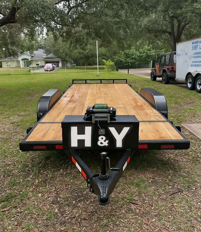 Flatbed Trailer rental Tampa