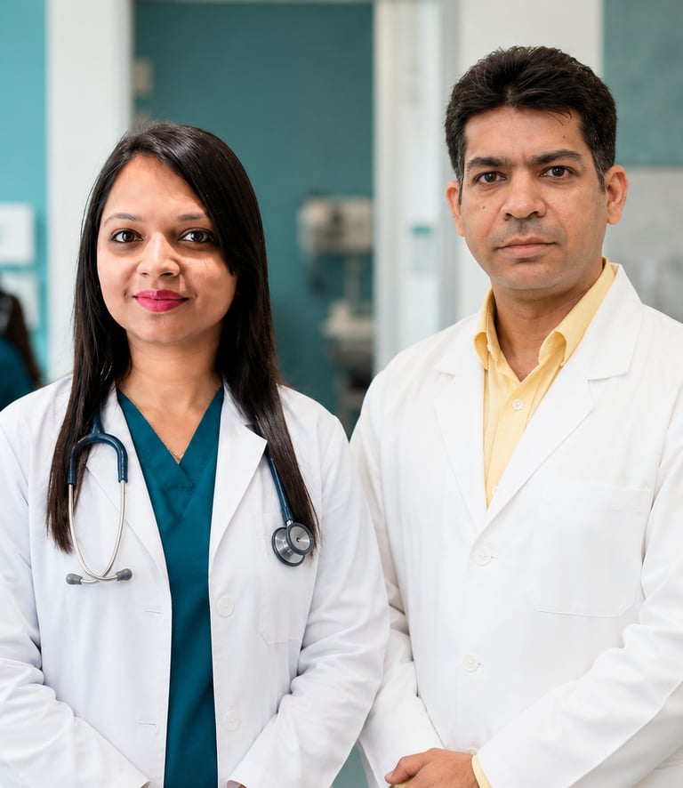 Dr. Shweta Gupta and Dr. Manjul Bawa