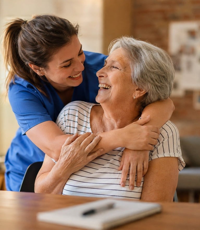 Friendly Visits & Companionship | Aimma health care