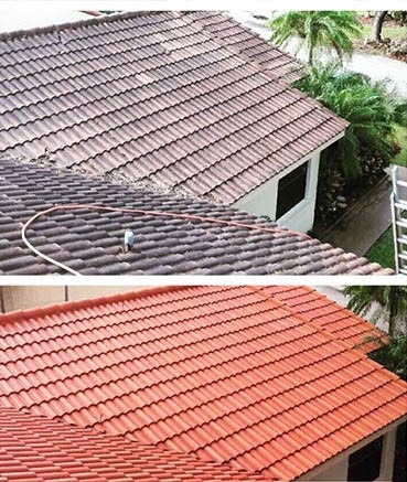 roof soft washing services