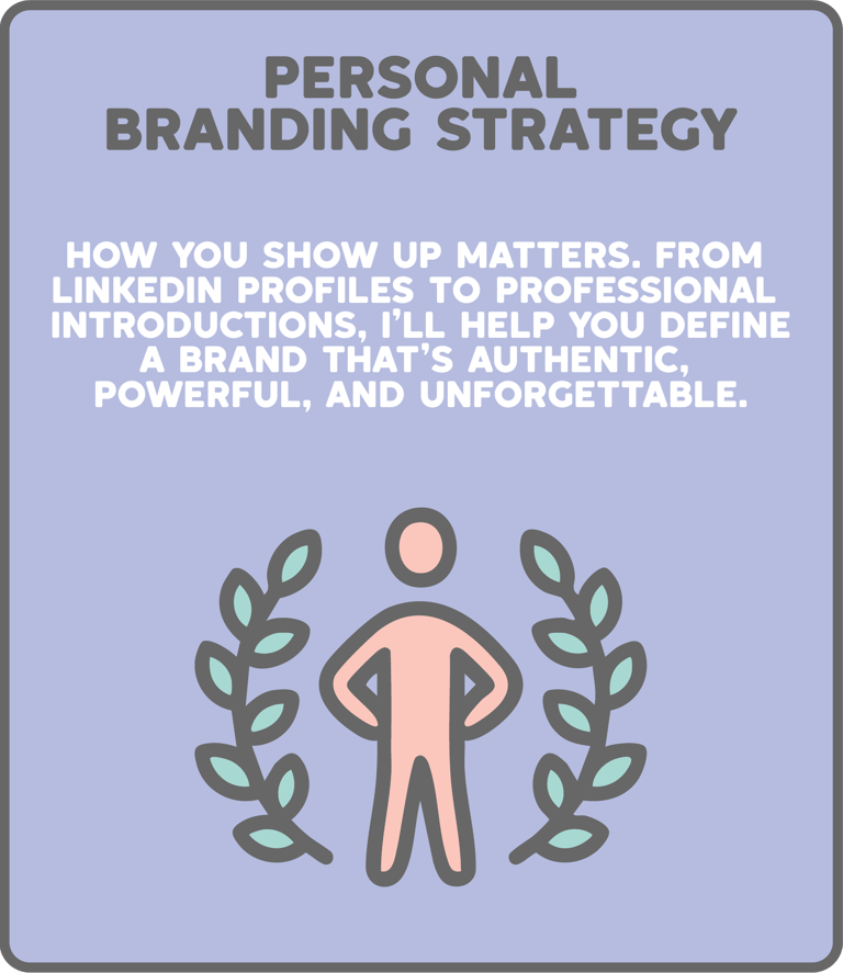 personal branding strategy graphic