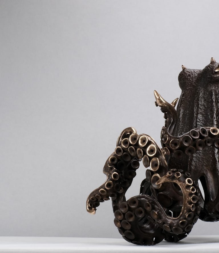 Sculpture contemporaine en bronze – Bastien Bonhomme