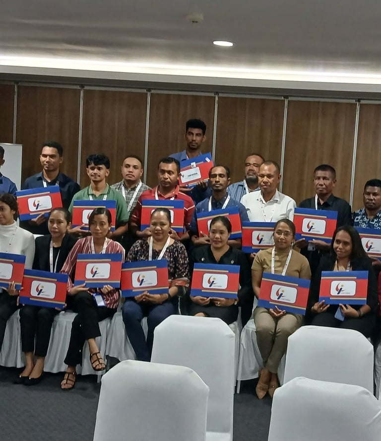 Awards Ceremony Honoring Landi Institute Training Participants