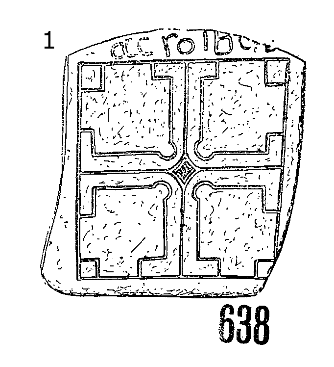 Clonmacnois Runestone 638 - Barony of Garrycastle, County of Offally, Ireland (500 CE)