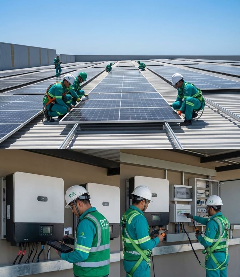 Operación y Mantenimiento de Sistemas Solares - DYZ Ingeniería