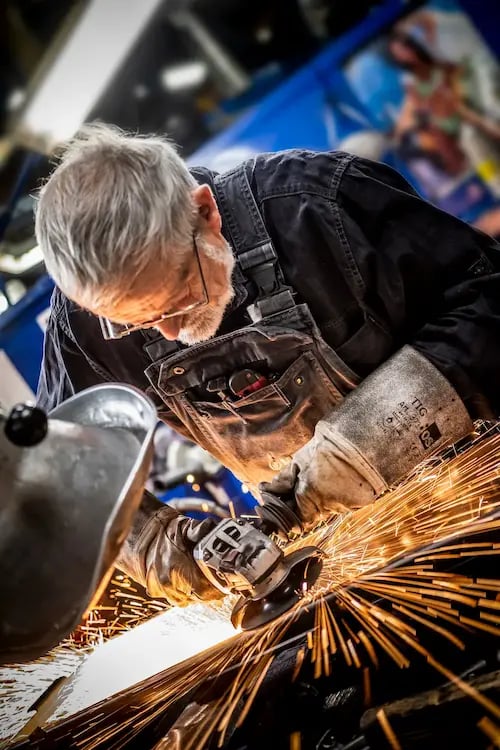 fabrication poêle à bois