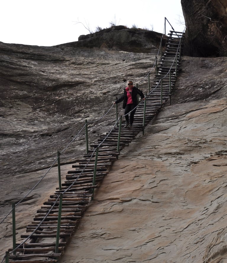 Holkrans Hike and Caves, Golden Gate Highlands National Park, South Africa