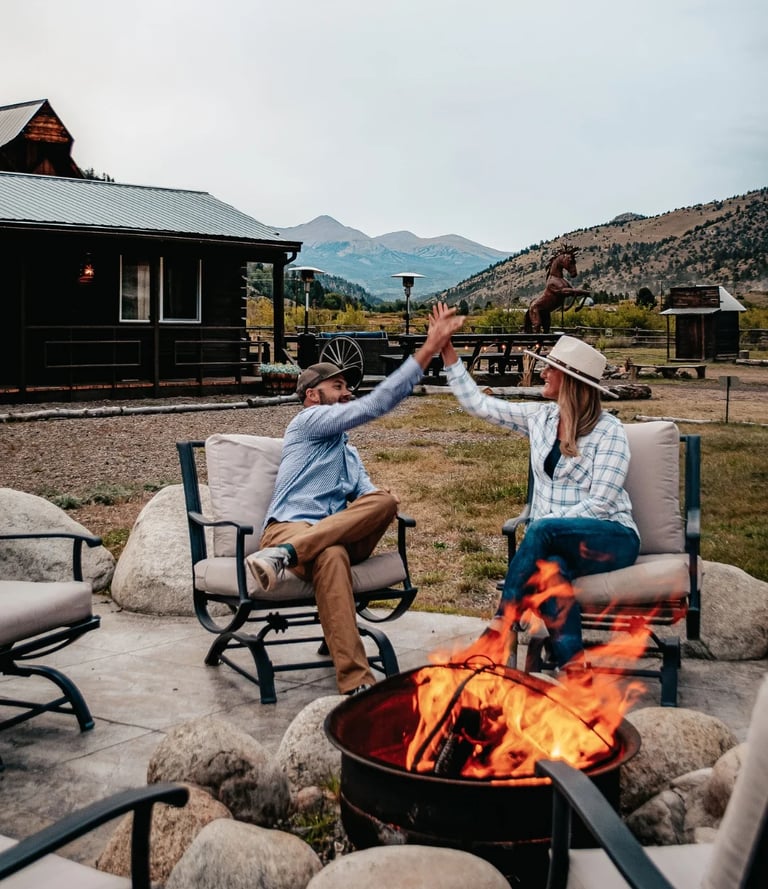 about - christina david close with fire pit-1