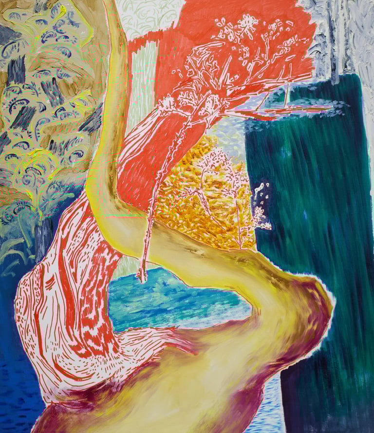 contemporary landscape painting