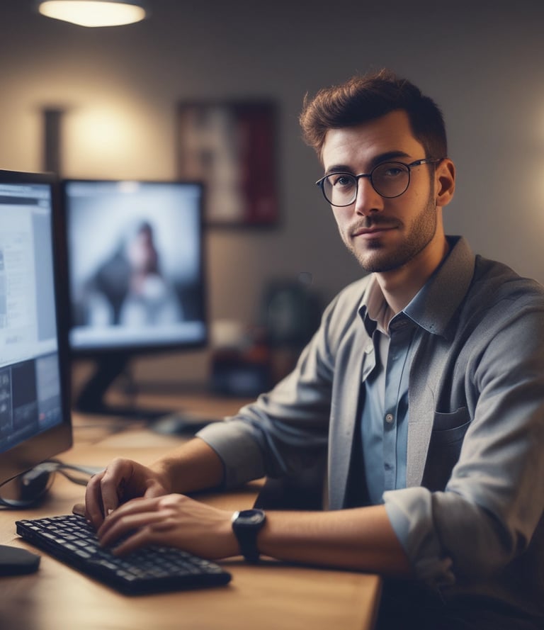 a man riding a skateboard down the side of a ramp