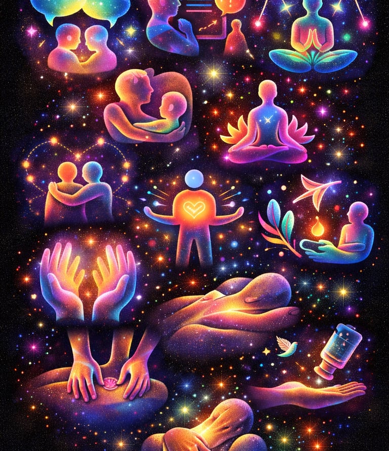 Terapias utilizadas no atendimento integrativo individual