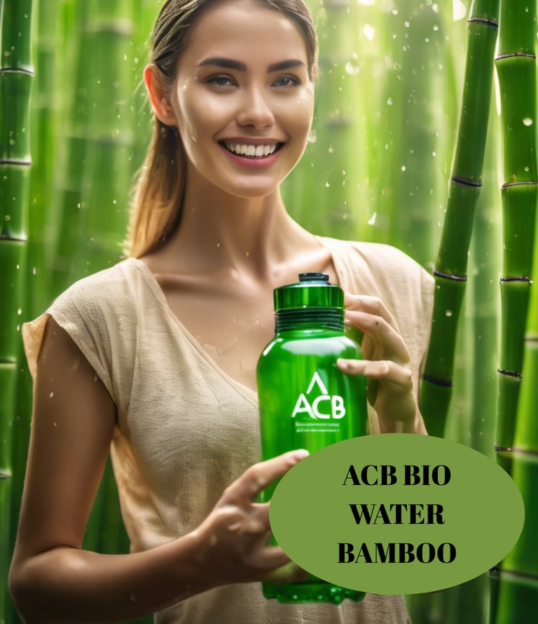 acb bio water bamboo bambu suyu